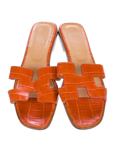 hermes aloha shoes|hermes oran sandals size 40.